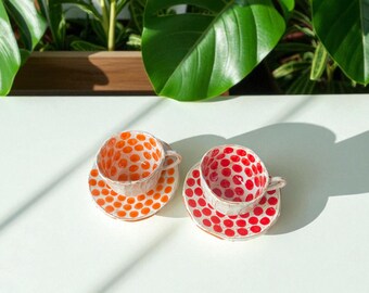 Artisan Espresso Cup &amp; Saucer
