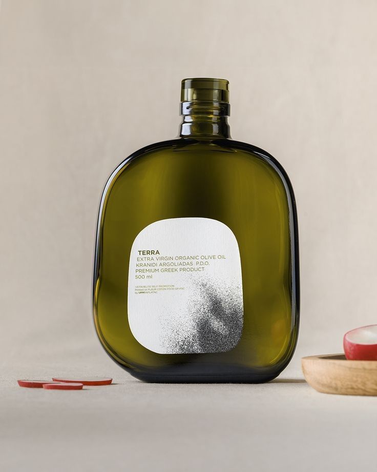 Artisan Olive Oil in Handcrafted Terracotta Glass