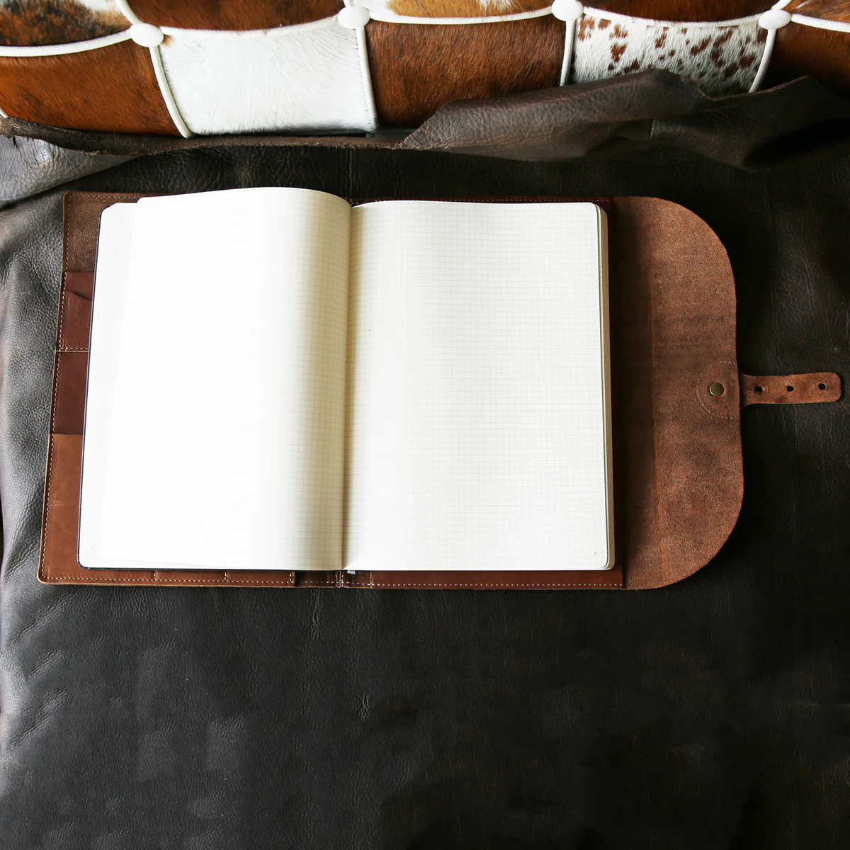 The Artisan — Personalized Fine Leather Notebook